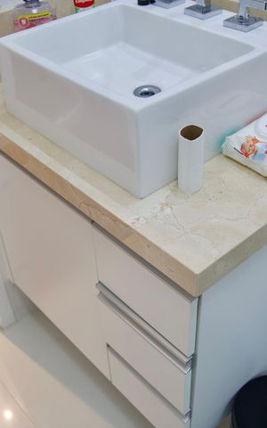Apartamento à venda com 80m², 1 quarto e 2 vagas Apartamento à venda com 80m², 1 quarto e 2 vagasBanheiro
