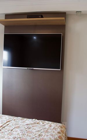 Apartamento à venda com 80m², 1 quarto e 2 vagas Apartamento à venda com 80m², 1 quarto e 2 vagasQuarto 1