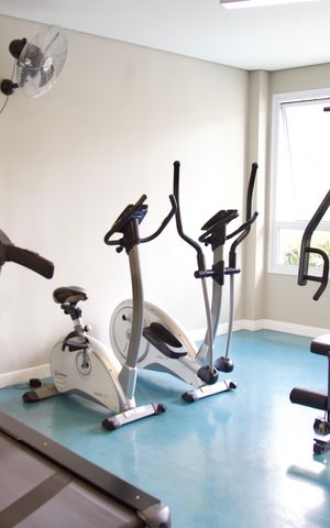 Apartamento à venda com 80m², 1 quarto e 2 vagas Apartamento à venda com 80m², 1 quarto e 2 vagasAcademia