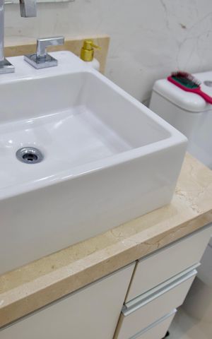 Apartamento à venda com 80m², 1 quarto e 2 vagas Apartamento à venda com 80m², 1 quarto e 2 vagasBanheiro