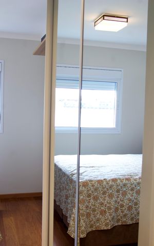 Apartamento à venda com 80m², 1 quarto e 2 vagas Apartamento à venda com 80m², 1 quarto e 2 vagasQuarto 1