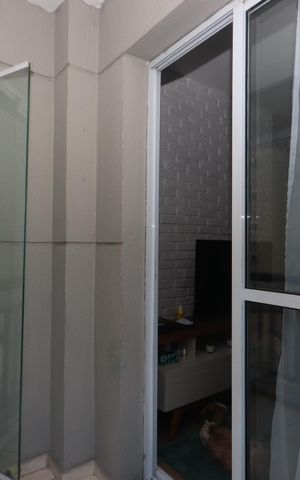 Apartamento à venda com 51m², 2 quartos e 1 vagaVaranda