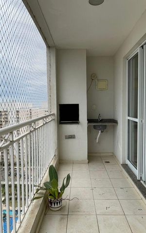 Apartamento para alugar com 87m², 3 quartos e 1 vaga Apartamento para alugar com 87m², 3 quartos e 1 vagaVaranda