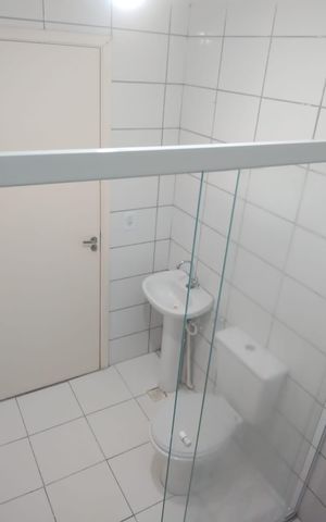Apartamento para alugar com 48m², 2 quartos e 1 vaga Apartamento para alugar com 48m², 2 quartos e 1 vagaBanheiro