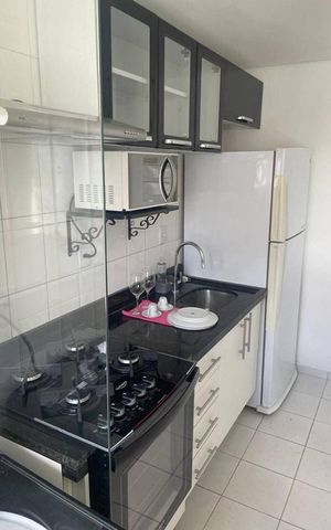 Apartamento à venda com 56m², 2 quartos e 2 vagas Apartamento à venda com 56m², 2 quartos e 2 vagasCozinha