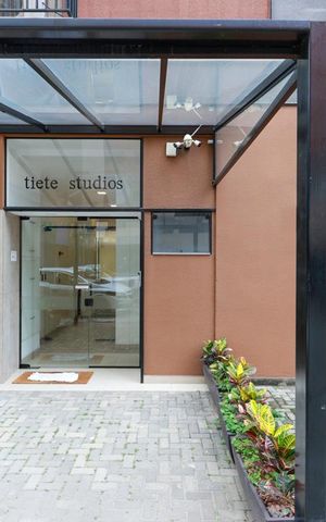 Studio à venda com 37m², 1 quarto e sem vaga Studio à venda com 37m², 1 quarto e sem vagaFachada do condomínio