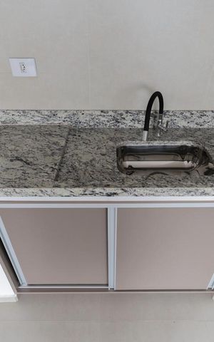 Studio à venda com 37m², 1 quarto e sem vaga Studio à venda com 37m², 1 quarto e sem vagaCozinha