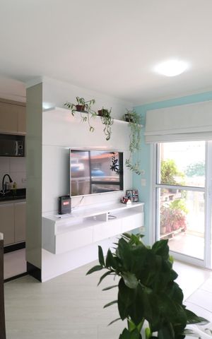 Apartamento à venda com 53m², 2 quartos e 1 vaga Apartamento à venda com 53m², 2 quartos e 1 vagaSala