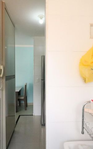 Apartamento à venda com 53m², 2 quartos e 1 vaga Apartamento à venda com 53m², 2 quartos e 1 vagaÁrea de Serviço