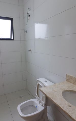 Casa para alugar com 151m², 3 quartos e 4 vagasBanheiro da Suíte 1
