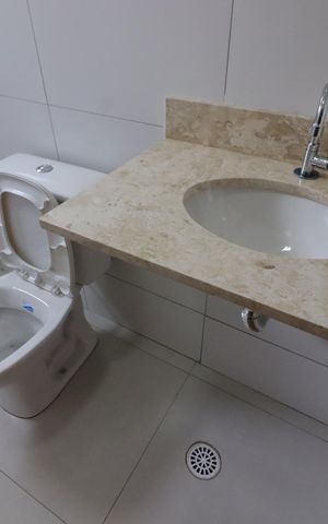 Casa para alugar com 151m², 3 quartos e 4 vagasBanheiro da Suíte 1