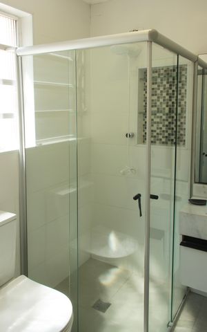 Apartamento para alugar com 100m², 2 quartos e 1 vagaBanheiro da Suíte