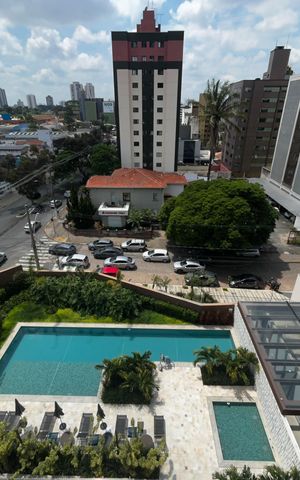 Apartamento para alugar com 36m², 1 quarto e 1 vaga Apartamento para alugar com 36m², 1 quarto e 1 vagaVista da janela