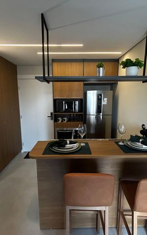 Apartamento para alugar com 36m², 1 quarto e 1 vaga Apartamento para alugar com 36m², 1 quarto e 1 vagaCozinha