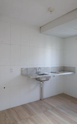Apartamento à venda com 42m², 2 quartos e 1 vagaCozinha e Área de Serviço