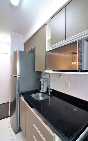 Apartamento à venda com 56m², 2 quartos e 1 vagaCozinha e Área de Serviço