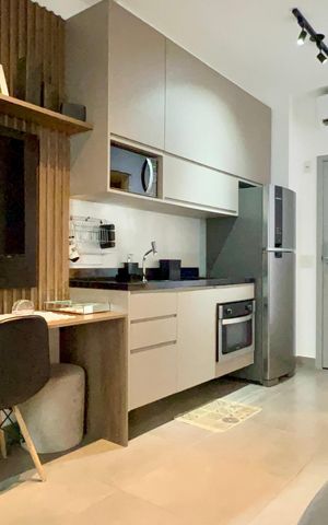 Studio para alugar com 33m², 1 quarto e 1 vaga Studio para alugar com 33m², 1 quarto e 1 vagaSala