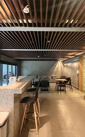 Studio para alugar com 33m², 1 quarto e 1 vaga Studio para alugar com 33m², 1 quarto e 1 vagaSalão de Festas