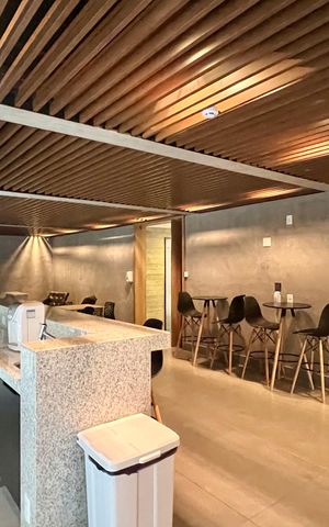 Studio para alugar com 33m², 1 quarto e 1 vaga Studio para alugar com 33m², 1 quarto e 1 vagaSalão de Festas
