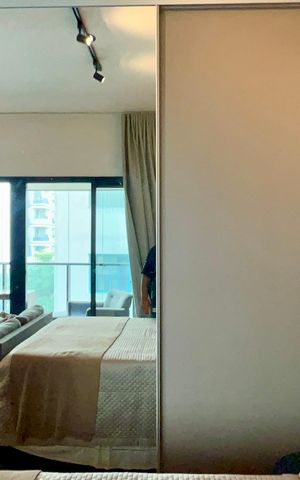 Studio para alugar com 33m², 1 quarto e 1 vaga Studio para alugar com 33m², 1 quarto e 1 vagaQuarto
