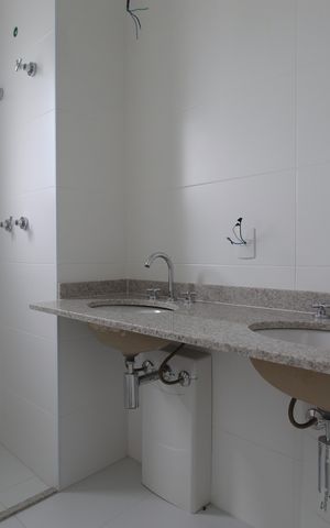 Apartamento à venda com 163m², 3 quartos e 4 vagasBanheiro da Suíte 3