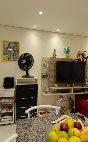 Apartamento à venda com 52m², 2 quartos e 1 vagaSala