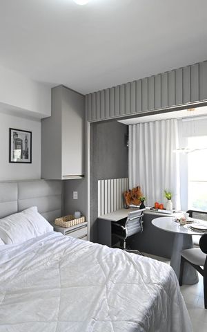 Studio para alugar com 26m², 1 quarto e sem vagaSala/quarto