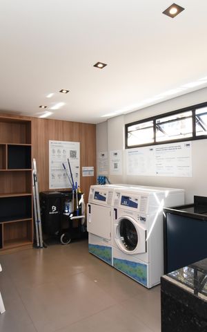 Studio para alugar com 23m², 1 quarto e sem vagaÁrea comum - Lavanderia