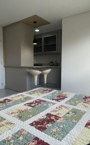 Studio para alugar com 23m², 1 quarto e 1 vaga