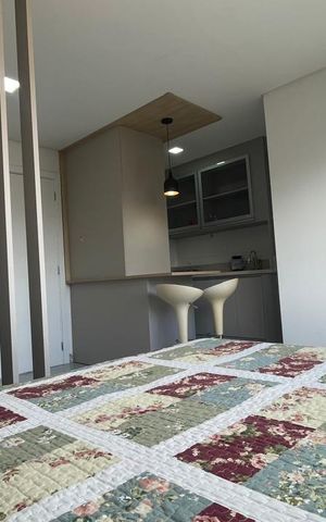 Studio para alugar com 23m², 1 quarto e 1 vaga