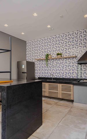 Apartamento à venda com 76m², 2 quartos e 1 vagaChurrasqueira