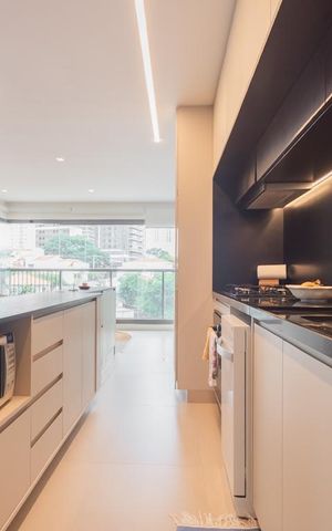 Apartamento à venda com 76m², 2 quartos e 1 vagaCozinha e Área de Serviço