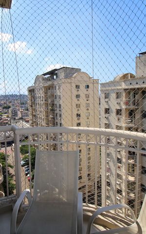 Apartamento à venda com 90m², 3 quartos e 1 vagaVaranda
