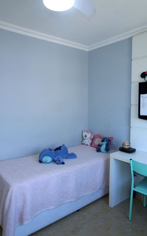 Apartamento à venda com 90m², 3 quartos e 1 vagaQuarto 2