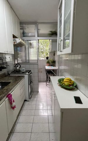 Apartamento à venda com 58m², 2 quartos e 1 vaga Apartamento à venda com 58m², 2 quartos e 1 vagaCozinha e Área de Serviço