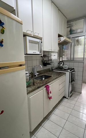 Apartamento à venda com 58m², 2 quartos e 1 vaga Apartamento à venda com 58m², 2 quartos e 1 vagaCozinha e Área de Serviço