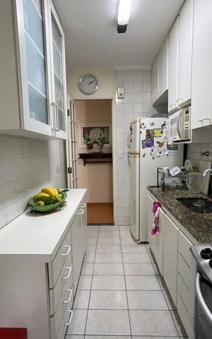 Apartamento à venda com 58m², 2 quartos e 1 vaga Apartamento à venda com 58m², 2 quartos e 1 vagaCozinha e Área de Serviço