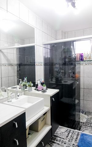Apartamento à venda com 70m², 1 quarto e sem vaga Apartamento à venda com 70m², 1 quarto e sem vagaBanheiro