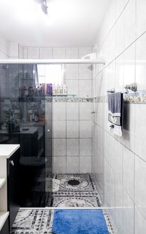Apartamento à venda com 70m², 1 quarto e sem vaga Apartamento à venda com 70m², 1 quarto e sem vagaBanheiro