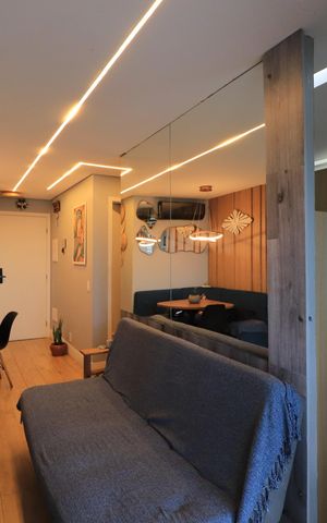 Apartamento à venda com 63m², 2 quartos e 1 vagaSala
