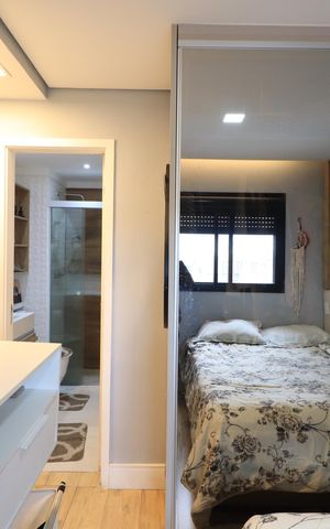 Apartamento à venda com 63m², 2 quartos e 1 vagaQuarto Suíte