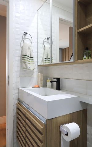 Apartamento à venda com 63m², 2 quartos e 1 vagaBanheiro da Suíte