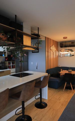 Apartamento à venda com 63m², 2 quartos e 1 vagaSala