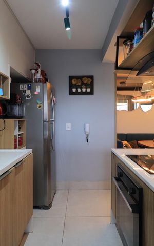 Apartamento à venda com 63m², 2 quartos e 1 vagaCozinha