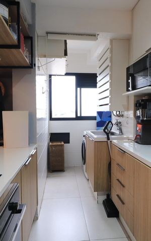 Apartamento à venda com 63m², 2 quartos e 1 vagaCozinha