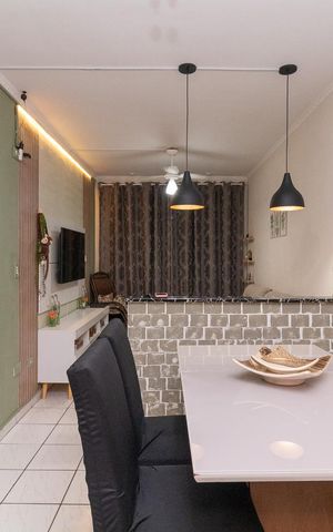 Apartamento à venda com 56m², 2 quartos e 1 vagaSala