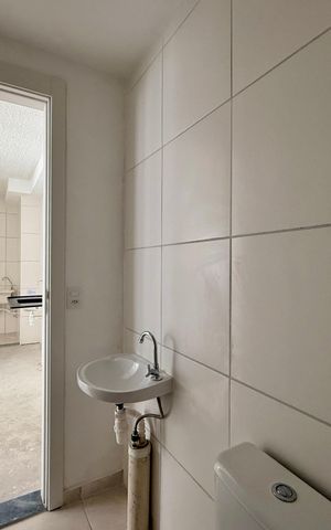 Apartamento à venda com 36m², 2 quartos e sem vaga Apartamento à venda com 36m², 2 quartos e sem vagaBanheiro
