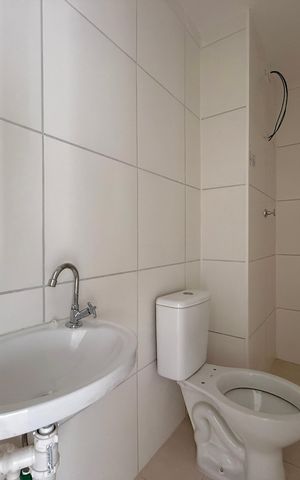 Apartamento à venda com 36m², 2 quartos e sem vaga Apartamento à venda com 36m², 2 quartos e sem vagaBanheiro