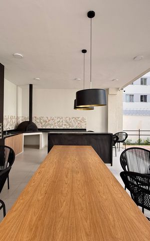 Apartamento à venda com 36m², 2 quartos e sem vaga Apartamento à venda com 36m², 2 quartos e sem vagaChurrasqueira