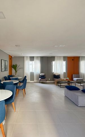 Apartamento à venda com 36m², 2 quartos e sem vaga Apartamento à venda com 36m², 2 quartos e sem vagaSalão de Festas